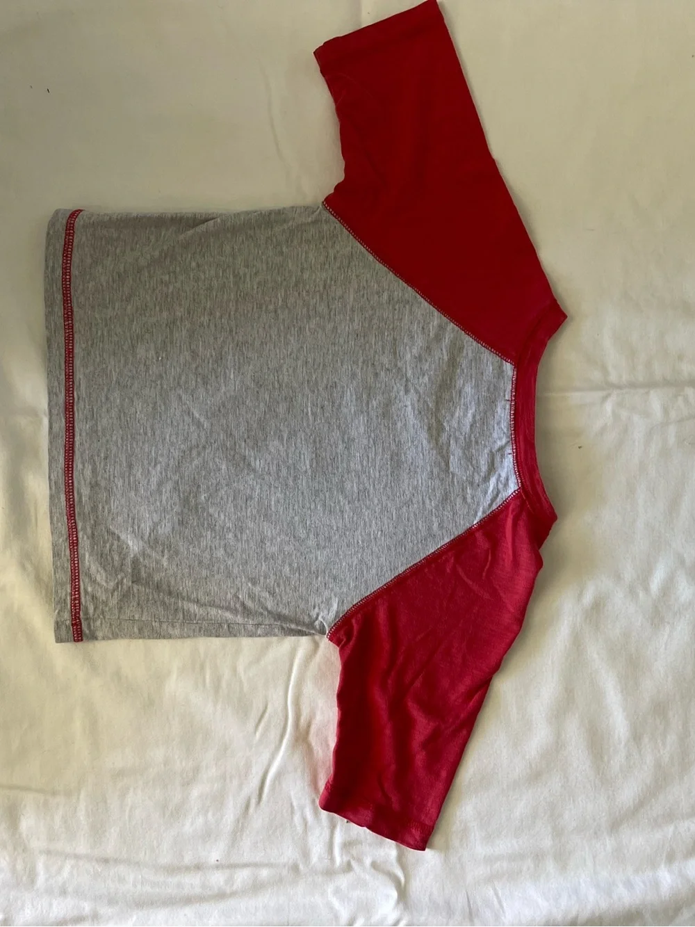 Matilda‎ Jane Be Kind Raglan Tee - Red & Gray